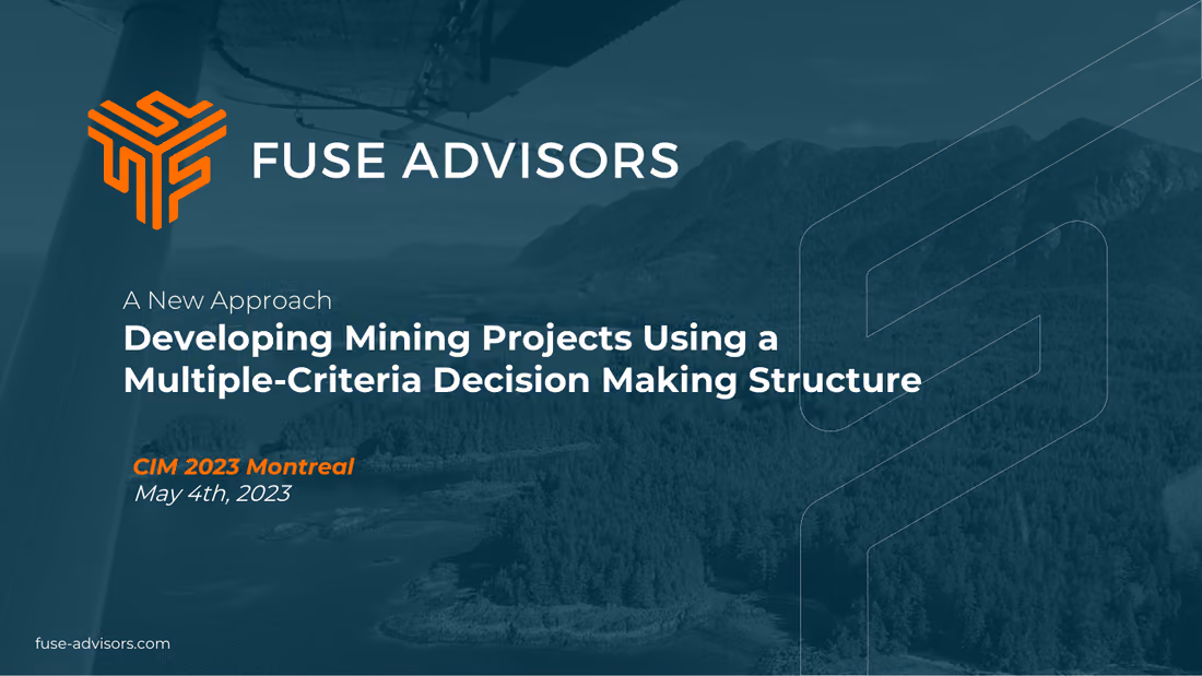 Fuse Advisors investor presentation cover