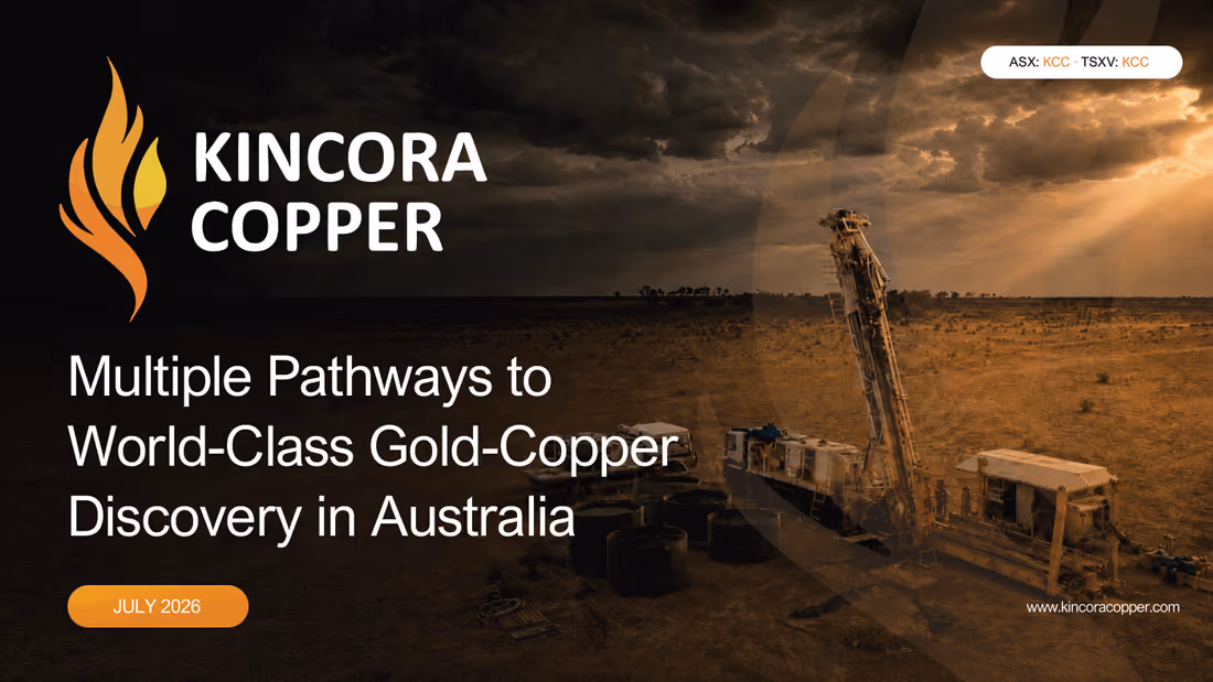 Kincora Copper investor deck cover