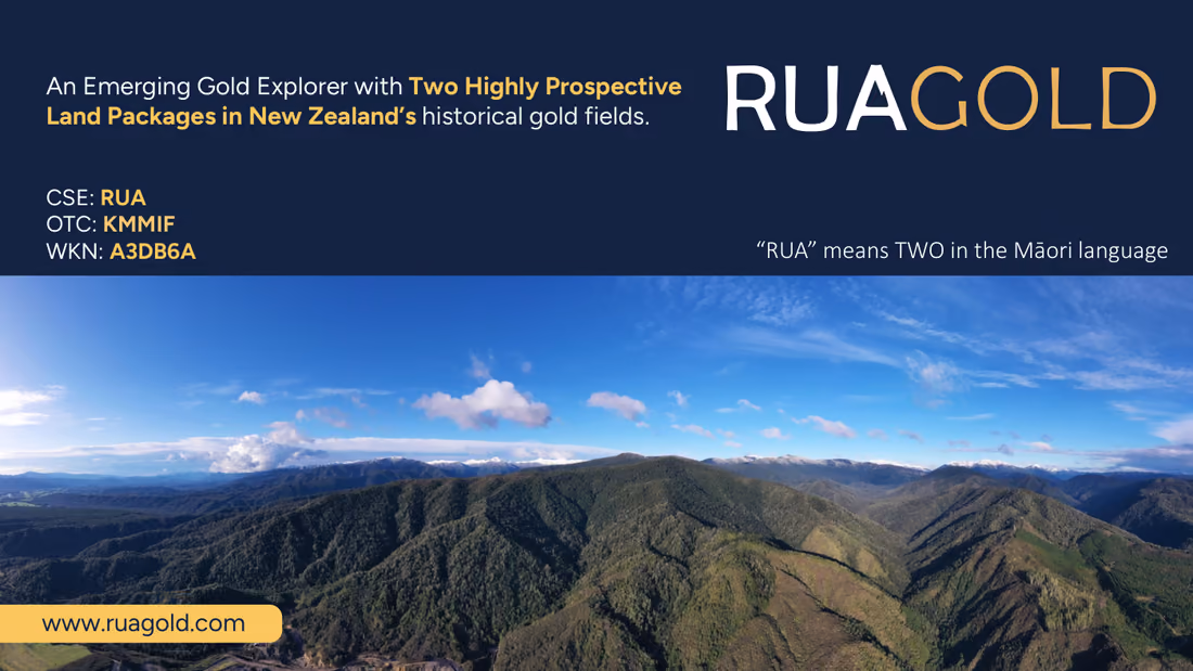 Rua Gold investor presentation cover