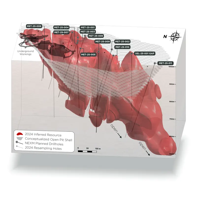 Selkirk deposit 3D model