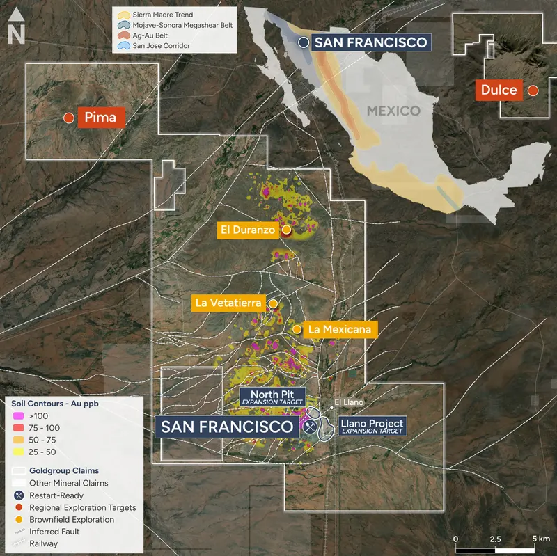 San Francisco compilation map produced for Goldgroup