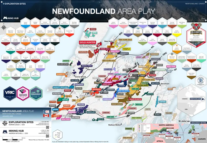 Newfoundland area-play map