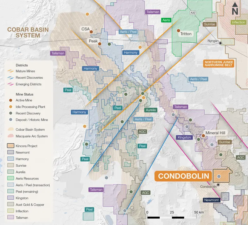 Condobolin area-play map produced for Kincora
